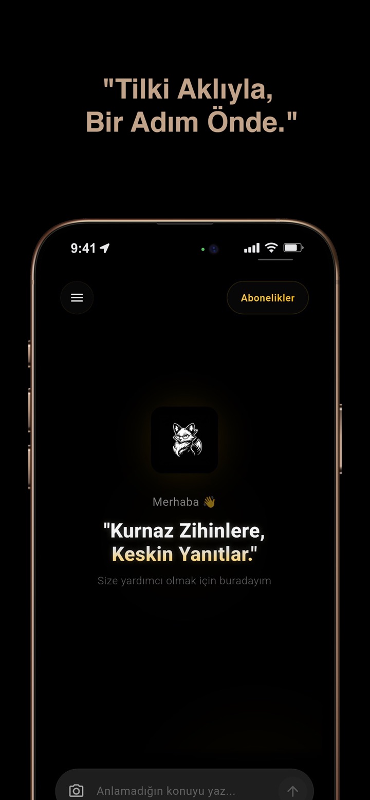 Tilki AI — Sor